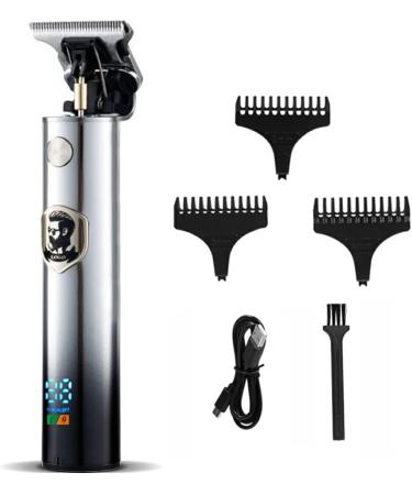 Allayu Electric Hair Clippers USB Charging Professional Cordless Trimmer Travel Household Barber Shaver Gift Men Male Silver - Buy Online on GoSupps.com