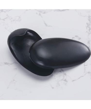 10 Pairs Black Plastic Ear Cover Pads for Hair Salon Dye Coloring - Ear Protector Earmuffs for Hair Treatment - Buy Online on GoSupps.com