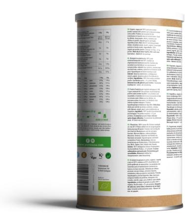 MIX VEGAN PROTEIN PEAS/BANANA/GOJI/VANILLA ORGANIC 400G - Buy Online on GoSupps.com