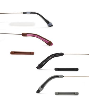Quesuc 10 Pairs of Non-Slip Silicone Glasses Accessories - Secure Sports & Reading Ear Hooks - Buy Online on GoSupps.com