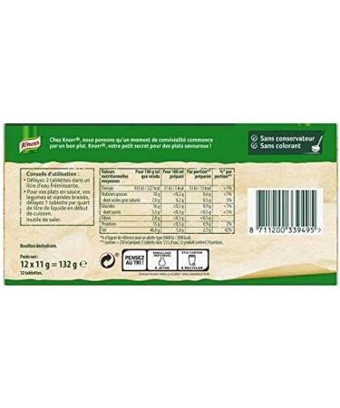 KNORR - Mediterranean Vegetable Broth 132G - Pack of 4 - Buy Online on GoSupps.com