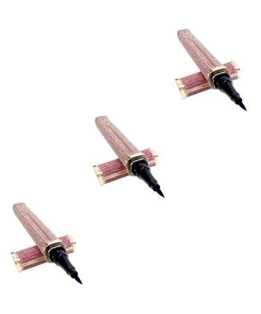 POPETPOP 3pcs Eyeliner Eye Liner Liquid Liner Lash Glue Pen Liquid Eye Liner Eye Makeup Miss Makeup Set Dense