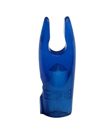 Southland Archery Supply Original Standard Throat Pin Nock for Archery Bow Arrows Made in USA - 12/Pack Electric Blue
