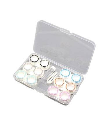 SOLUSTRE 6pcs Lens Case Lens Invisible