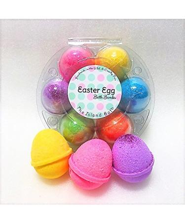 Kids Love Our EGGIE in The Bath - 6 pk Fun Egg Shaped Bath Bomb Gift Set - Made in The USA