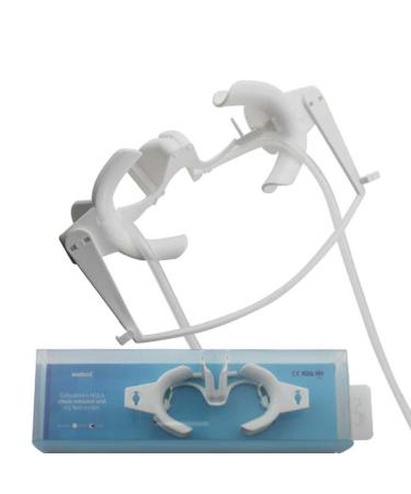 2PCS Dental Retractor with SUB Saliva Intraoral Lip Wange Retractor Mund Open Color Expand Dentistry Oral Dry Area (Small)