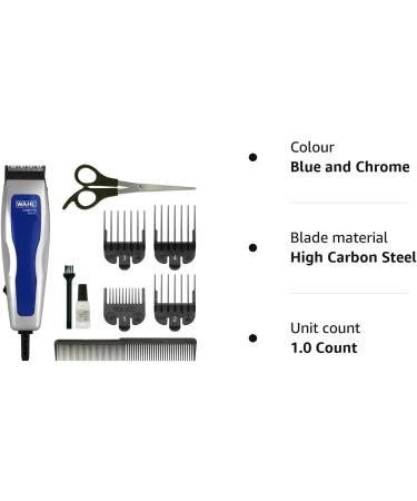 Wahl HomePro Basic Corded Hair Clipper - Easy-to-Use Haircut Kit for Men - Buy Online on GoSupps.com