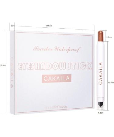 Beliky Girl Eyeshadow stick 6 colors durable waterproof flowerfree eyeshadow pen pearl matte waterproof eyeshadow stick 2 - Buy Online on GoSupps.com