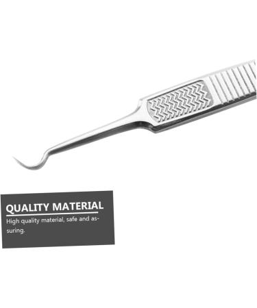 NOLITOY 3pcs Extractor Pimple Remover Stainless Curved Blemish Blackheads Kit Blackhead for Steel Tweezers 1 count (Pack of 1) - Buy Online on GoSupps.com
