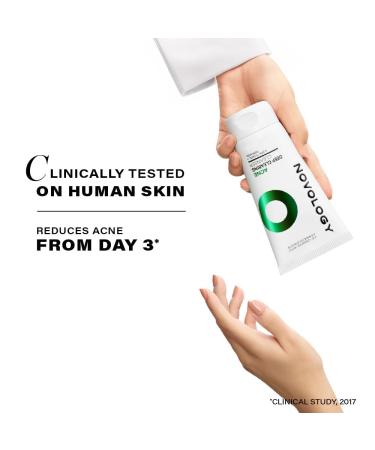 Novol.ogy Acne Deep Clearing Cleanser with Thymol+Terpineol| Face Wash for Acne Whiteheads Blackheads| Gentle Non-Drying Formula Suitable for Sensitive skin| 150ml - Buy Online on GoSupps.com