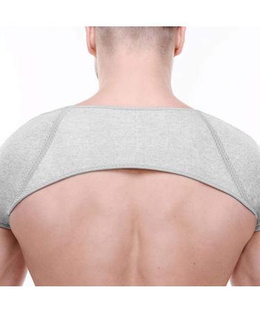 Excart Shoulder Support Warmers - Breathable Weight Lifting Bandage & Posture Correction Belt for Men & Women | 58x26cm Neck Heating Pillow - Buy Online on GoSupps.com