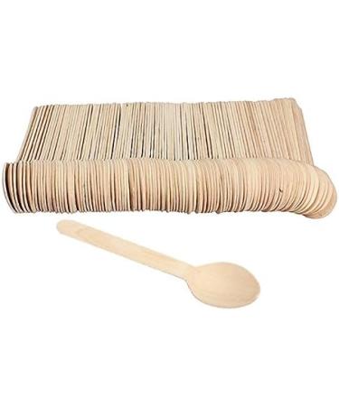 Eco-friendly 100pcs Disposable Wooden Spoon Tableware Bamboo scoop Coffee honey tea spoon BBQ Tableware Tools - Buy Online on GoSupps.com