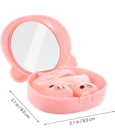 Healeved 8 STK Contact Lens Travel Set - Organizer Case Care Container Tweezers & Bracket | Perfect for Eye Lens Storage - Buy Online on GoSupps.com