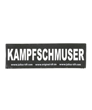 Julius-K9 162LR-G-32953 Velcro label KAMPFSCHMUSER black KAMPFSCHMUSER large - Buy Online on GoSupps.com