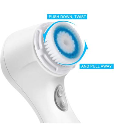 Deep Pore Facial Cleansing Brush Replacements Head - Replacement Head Acne Prone Black Heads and Oily Skin Smart Profile Mia 1 Mia 2 Mia 3 (Aria) Plus Pro Alpha Fit etc - 4 Packs 4pack Colorful - Buy Online on GoSupps.com