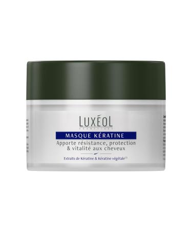 LUXEOL - Keratin Hair Mask - Provides Resistance Protection & Vitality to Hair - Enriched with Keratin and Vegetable Keratin(1) - Formula of Natural Origin - Made in France - 200 ml