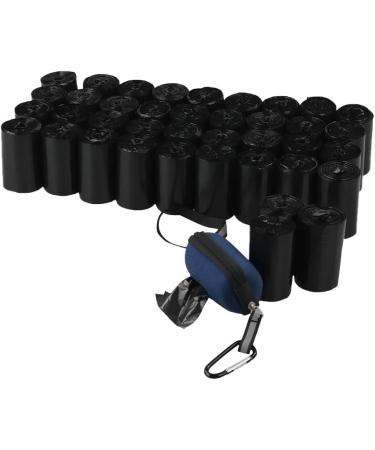 Tstorage Dog Poop Bags Pet Waste Poop Bags with 1 Free Dispenser Black 1400 Bags/40 Rolls - Buy Online on GoSupps.com