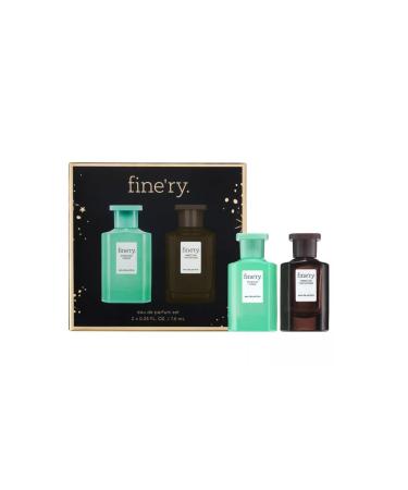 fine'ry. Mini EDP Duo - Pistachio/Sweet On the Outside Gift Set - 0.5 fl oz