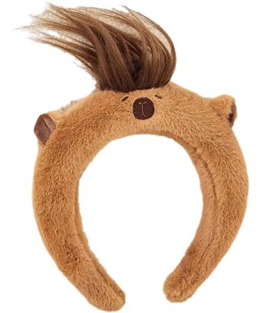 JSGHGDF Capybara Charming Hair Bands Hair Hoop Simple Headbands Hairband Hair Accessories Hair Bands Plush for Girl 4 - Buy Online on GoSupps.com