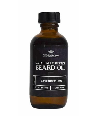 MNSC Lavender Lime Beard Oil & Conditioner - All-Natural Hypoallergenic Formula for Soft Smooth Strong Beard Growth - Made in USA - International Shipping Available - Buy Online on GoSupps.com