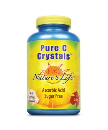 Nature's Life Pure C Crystals | 8 oz 8 Ounce (Pack of 1)