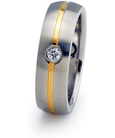 Magnetic Gold Line Solitaire Ring | Magnetix Vintage Fashion Bicolor Jewelry with Swarovski Crystal | Shop Now - Buy Online on GoSupps.com