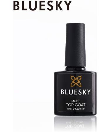 BLUESKY Gel Polish Essentials Top And Base Set Top Coat Base Coat Primer No Wipe Matte Cuticle Oil (Requires Curing Under Uv/Led Lamp) 10 ml - Buy Online on GoSupps.com