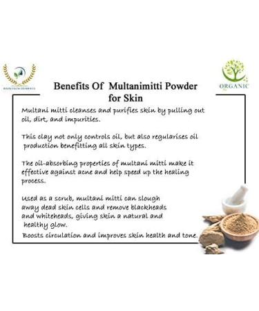 AOZA RT Multanimitti Powder (Fuller Earth/Calcium Bentonite Clay) for Face and Hair Pack 200g - Buy Online on GoSupps.com