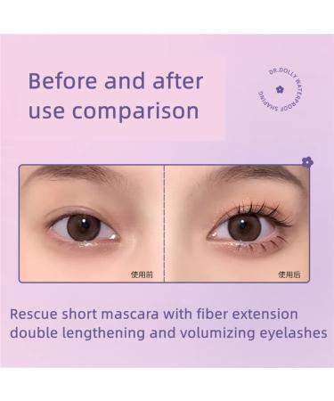 Small Brush Waterproof Mascara for Fine Short Eyelashes - Voluminous & Long-Lasting - Smudge-Proof Black (1 Pcs) - Buy Online on GoSupps.com