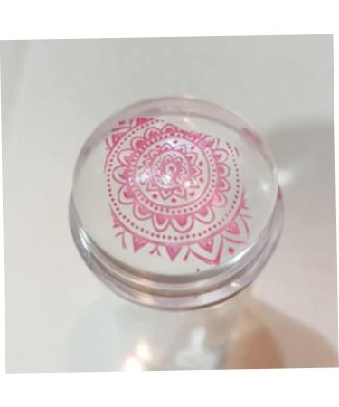 Nail Art Stamper Kit Silicone Transparent Manicure Stamping Stencil with Scraper Brushes - Buy Online on GoSupps.com