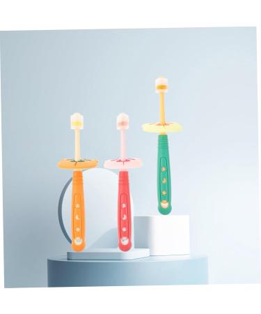 Magiclulu 3ST Oral Care Toothbrush for Babies - Silicone Cleaning Brush for Toddler Teeth - Nano Material Safety - Buy Online on GoSupps.com