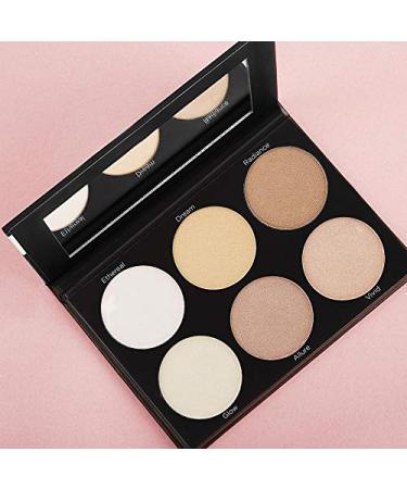 BH Cosmetics Spotlight Highlight Palette - 6 Vibrant Colors for Radiant Glow | Shop Internationally - Buy Online on GoSupps.com