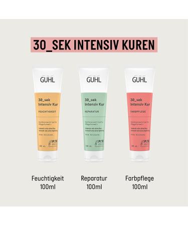 Guhl 30_SEK Intensive Cure - Color Care 100ml | Highly Concentrated Formula Quick Rinse No Silicones - Nourish Your Hair Intently - Buy Online on GoSupps.com