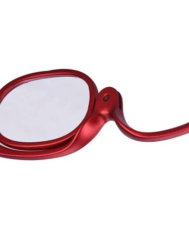 Single Lens Rotating Makeup Glasses for Ladies - 150+ Red | Essential Tool for Precise Eye Makeup Application - Buy Online on GoSupps.com