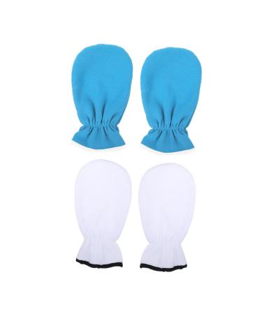 FOMIYES 2paires De Paraffine R utilisables De Mitaines Lavables Pour Soins Exfoliants Hydratants Pour Peau