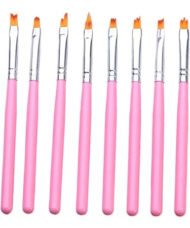 DOITOOL 2 Sets Nail Art Tool Detail Drawing Brush Builder Gel for Nails Uv Gel Nail Brush Nail Gel Nail Painting Brush Nail Art Supplies Salon 3d Nails Tool Pink Manicure Flower Pen - Buy Online on GoSupps.com