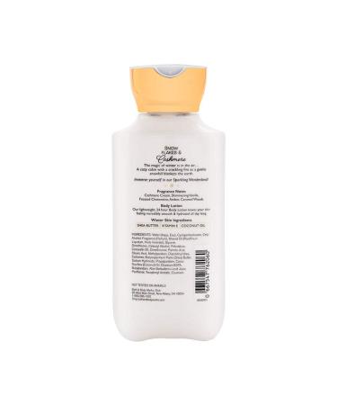 Bath & Body Works Snow Flakes and Cashmere Body Lotion 8 oz - 24 Hr Moisture (Pack of 1) - Buy Online on GoSupps.com