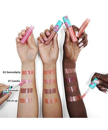 L'Or al Paris Camila Cabello Lip Dew 01 - Shimmering Lip Gloss for Radiant Lips | International Shipping Available - Buy Online on GoSupps.com