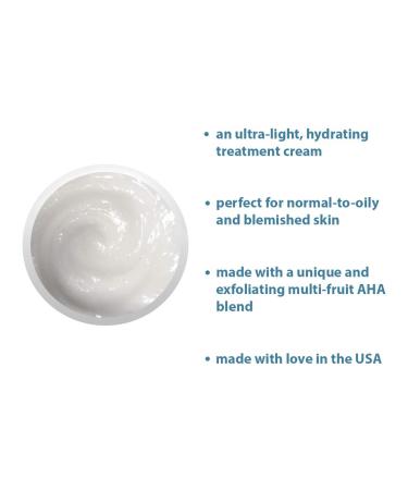 Raya Multi-Fruit Cream with AHA - Moisturizing Facial Treatment for Oily Skin | Prevents Blackheads & Inflammation | Shop Internationally - Buy Online on GoSupps.com
