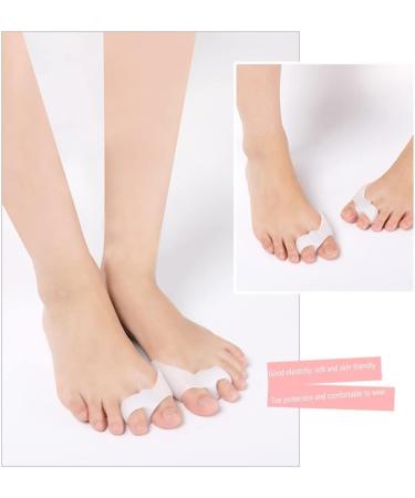 DEAVER Gel Bunion Corrector Toe Protectors - 10 Pairs for Day and Night Use with Hallux Valgus Correction Sleeve - Buy Online on GoSupps.com