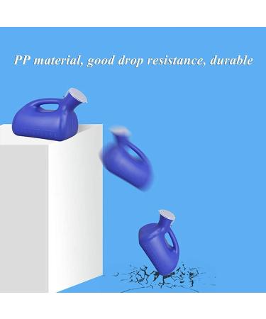 Male Urinal 3000ML Large Male Urinal Portable Mens Potty Pee Bottle Collector Travel Toilet Blue - Buy Online on GoSupps.com