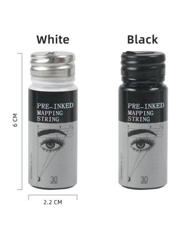 Pre-Inked White Eyebrow Mapping String 30M Ideal for Semi-Permanent Makeup Microblading & Eyeliner | International Shipping Available - Buy Online on GoSupps.com