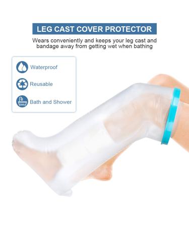 Waterproof Leg Plaster Protection | Shower & Swimming Shell for Adults | 104cm Bandage Dry Care - Buy Online on GoSupps.com