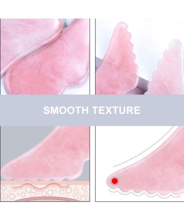 Quartz Wing Scraping Board - Crystal Facial Massage Tool for Beauty Therapy & Skincare - Buy Online on GoSupps.com
