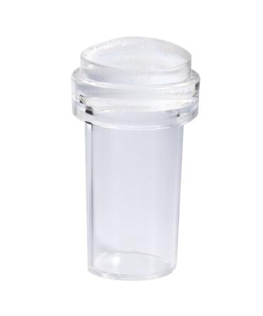 Nail Art Stamper Silicone Nail Polish Transfer Stamper & Scraper Set Manicure Tool Nail Art Jelly Stamper Plate Scraper Set