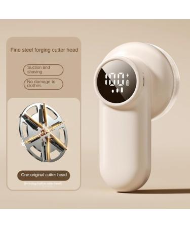 Professional Rechargeable Fabric Shaver with Digital Display Enhanced 6-Leaf Blades for Lint Removal Clothes Furniture-A Durable - Buy Online on GoSupps.com