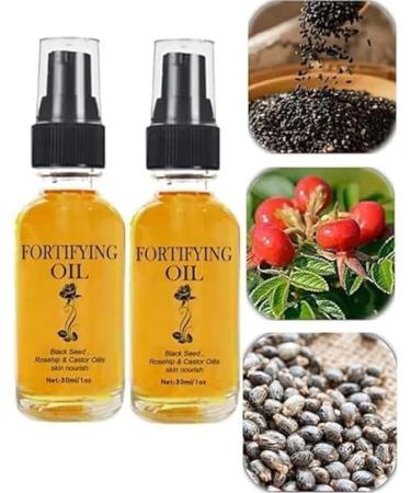 (My Favorites) 2024 New Castor Oil Black Seed Oil Rosehip Oil Face Serum Castor Oil Rosehip Oil Black Seed Oil Lilinas Castor Oil Black Seed Oil Rosehip Rosehip Oil Black Seed Oil and Castor Oil (2pcs)