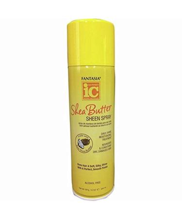 Fantasia Shea Butter Sheen Spray Bonus Size 14 Ounce
