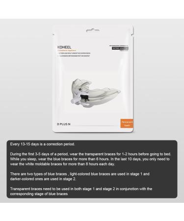 KOHEEL D PLUS N Straightener for Adults for a Confident Smile (1 Pack) - Buy Online on GoSupps.com