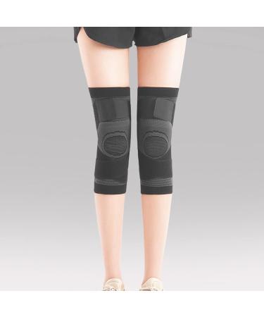 Focket XL Black Kneecap - Compression Knee Brace for Comfortable Pain Relief While Cycling - Buy Online on GoSupps.com